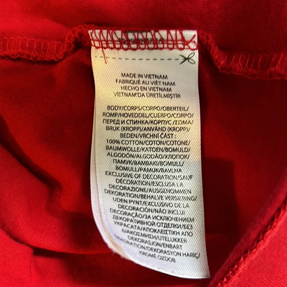 POLO Ralph Lauren red short sleeve shirt size XL